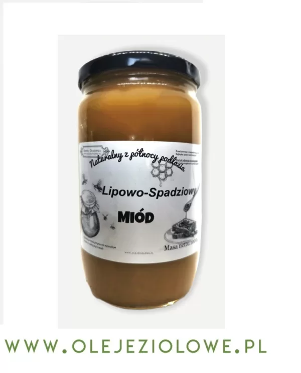 Miód Lipowo – Spadziowy (liściasty) 1KG ( 1000 gram )