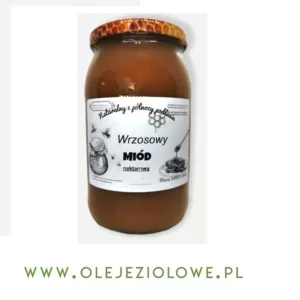 Miód Nektarowy Wrzosowy 1,25Kg ( 1250gram )